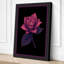 Lotus in Magenta Botanical - Wrapped Canvas-211344629-211344634