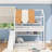 House Bed With Canopy And Bookshelves-606687218