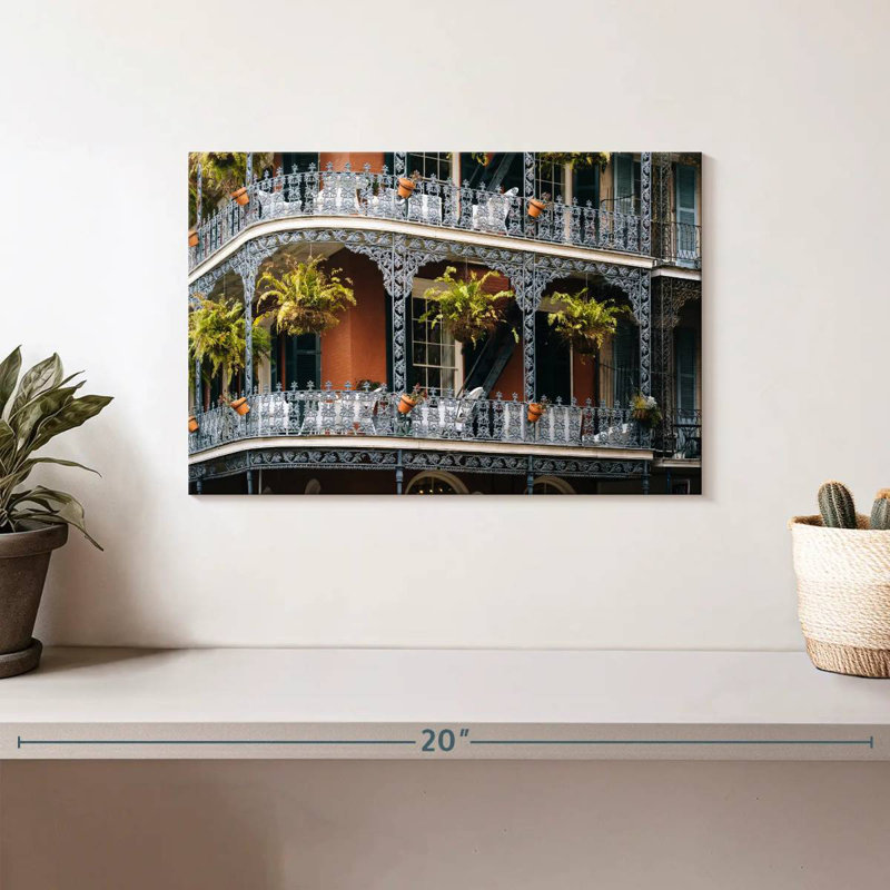 Balcons French Quarter, H 8 po x l 12 po
