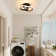 Verbrande 2-Light 25cm LED Integrated Semi Flush Mount