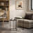 Thaliya Iron Tray Top Nesting Tables