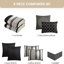 Ensemble d'édredon en microfibre moderne et contemporain de 8 pièces Avalon-520130776-486908255