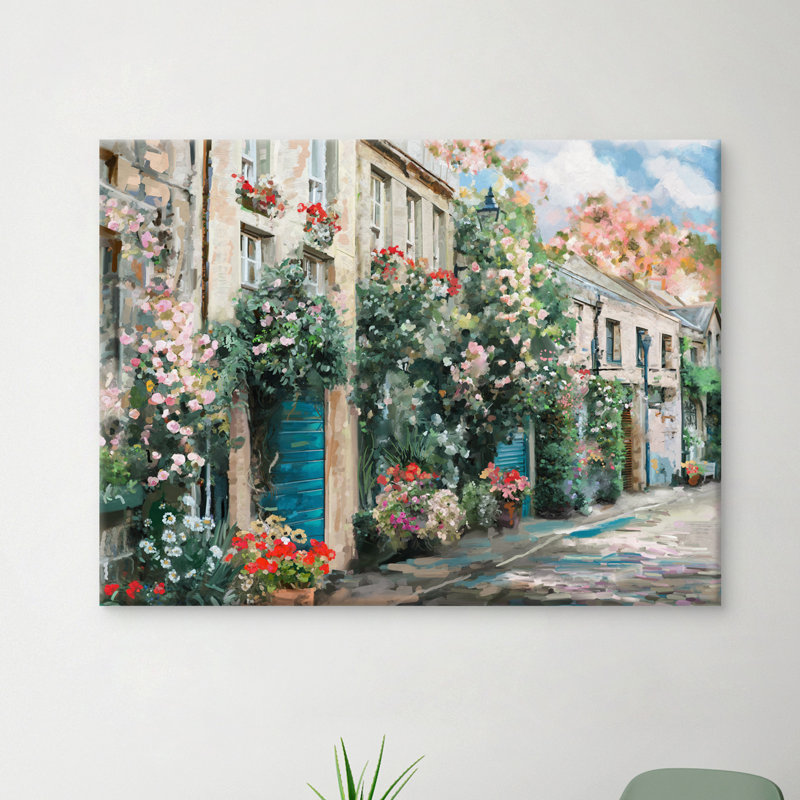 Autour de la courbe - impression sur toile tendue
