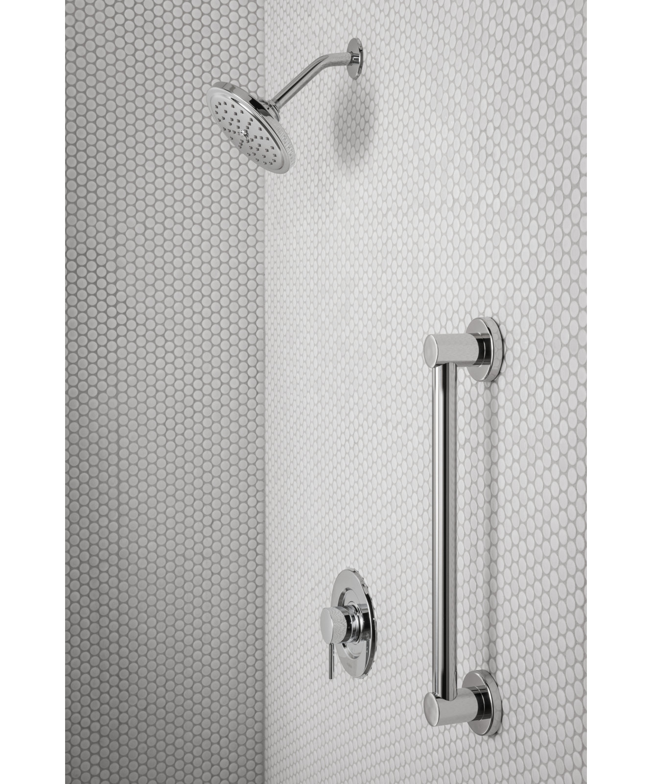 Align Grab Bar, Chrome, 1.25" H x 18" W x 1.25" D