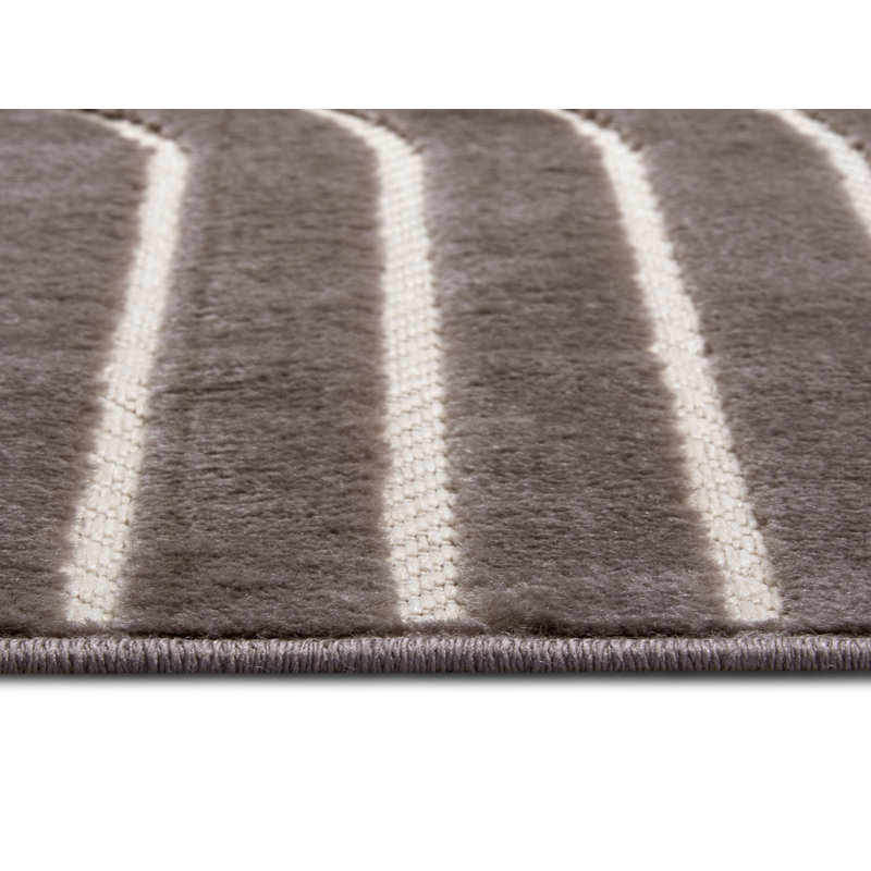 Iconic Brown Rug, Rectangular 200 x 285cm