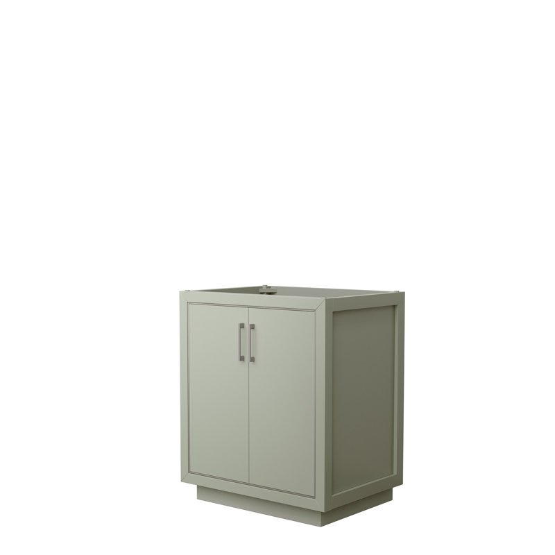 Base de meuble-lavabo double 30 po Icon, Vert clair