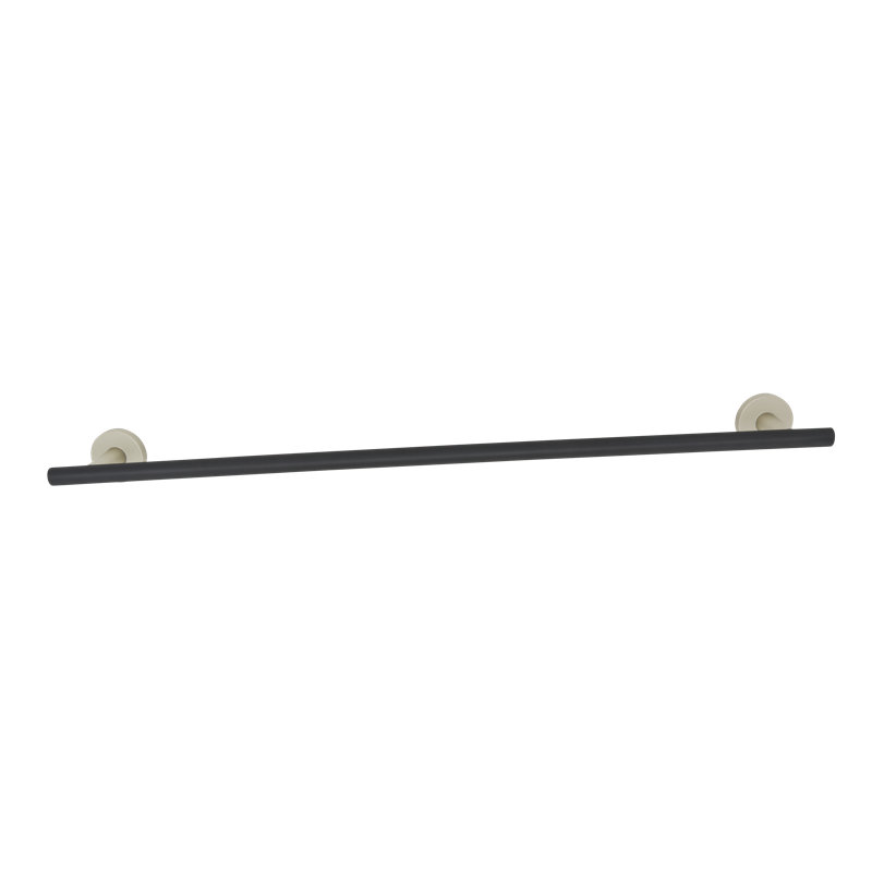 Vita Bella Bath Bathroom Accessory, Matte Nickel/Matte Black