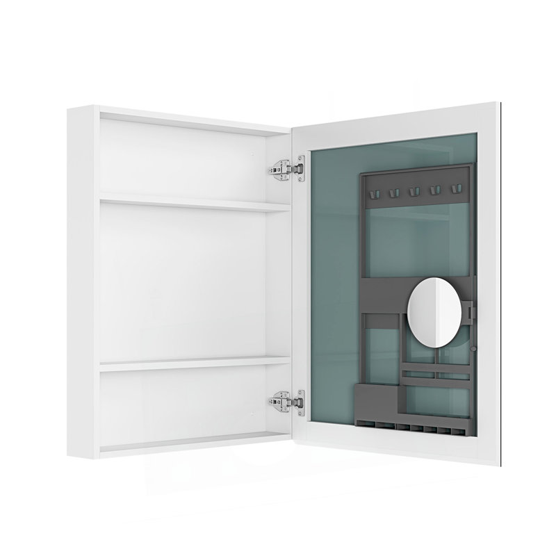 Armoire à pharmacie avec miroir de salle de bain l 24 po x H 30 po - Armoires à pharmacie en bois pour la salle de bain