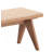 Backless Rattan Bench