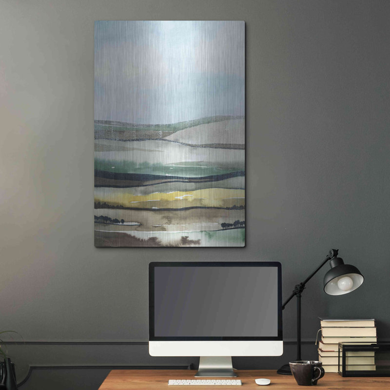 Hokku Designs «Virga II» par Grace Popp, art mural en métal