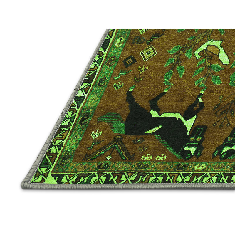 Performance Oriental Indoor Rug, Rectangle 7' x 10'