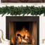 Guirlande de Noël artificielle pré-éclairée