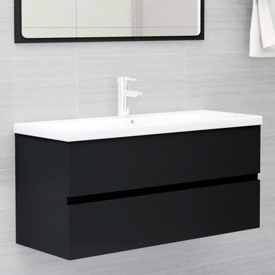 Dyles 390mm Wall Hung Single Vanity Unit