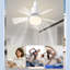 Petits ventilateurs de plafond E27