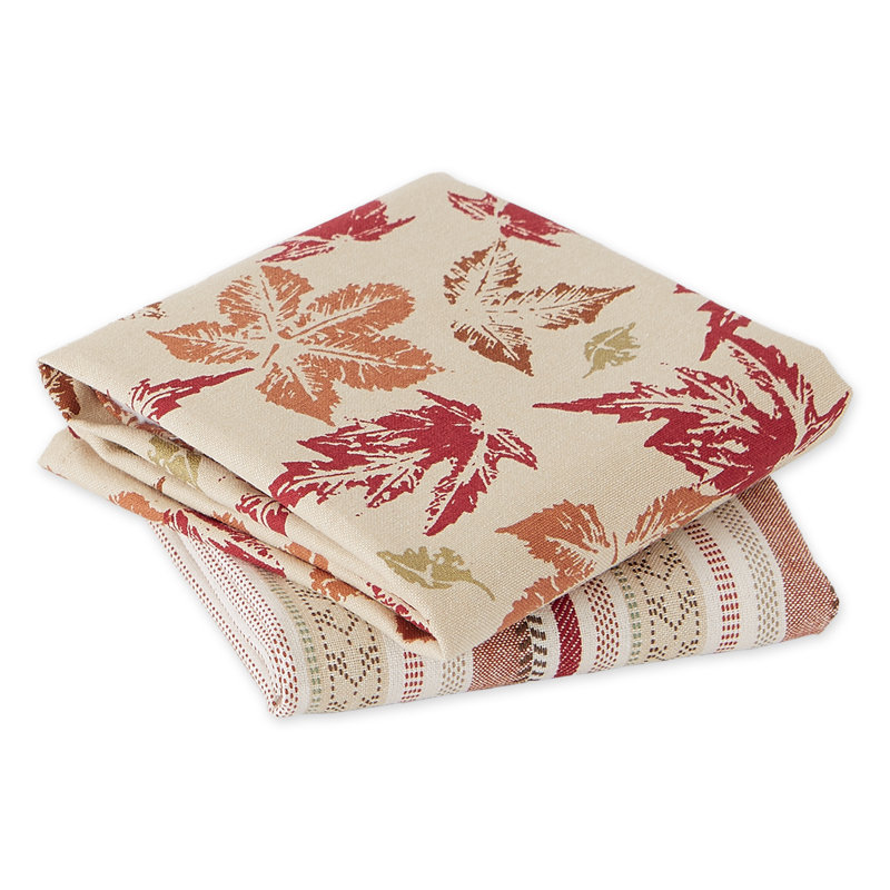 Stripe Waffle Dish Cloth Kitchen Towel
