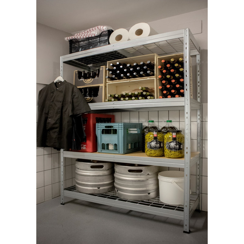 Étagère de rangement en acier galvanisé Ar Racking, H 71 po x l 71 po x P 20 po