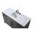 54 Inch Single Bathroom Vanity-293092423