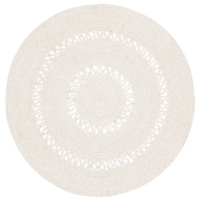 Tapis d'intérieur tressé à la main sans motif
