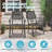 Outdoor Cast Aluminum Dining Armchair-828733090