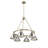 Felda 6 - Light Steel Dimmable Cone Chandelier-99998922-99998913