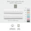 Taie d'oreiller 100% coton percale 300 fils Collection Home-136532907-136532910
