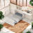 Multifunctional Murphy Beds With Adjustable Desk In Contemporary Mdf For Small Spaces