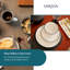 Mikasa Limestone Porcelain Dinner Set, White