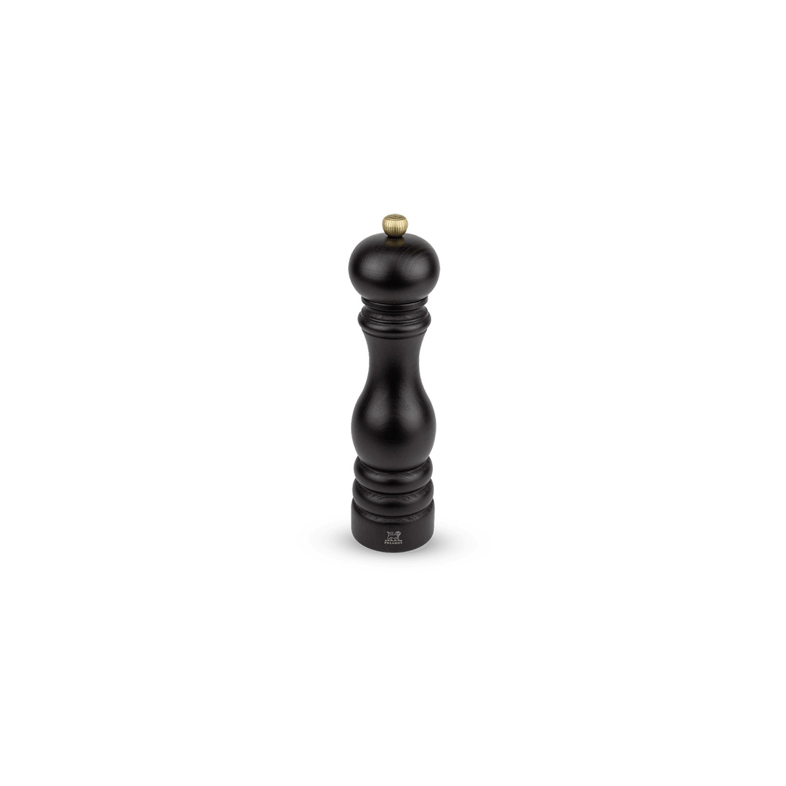 Peugeot Paris Pepper Mill, 8.67" H x 2.32" W x 2.32" D, Chocolate/Gold