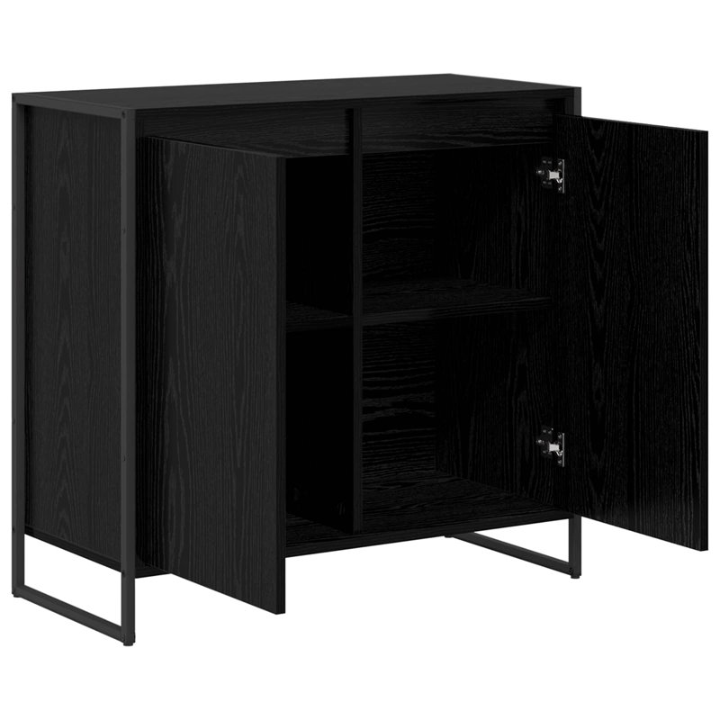 Sideboard Accent Chest, Black Oak