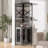 68.7" Height Corner Bar Cabinet with Wine Storage, 5 Tier Corner Shelf with Glass Holder-180274324