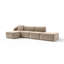 4 Seater Velvet Sofa & Chaise-130020587
