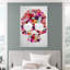 Feminine Flower Skull Print-15904649