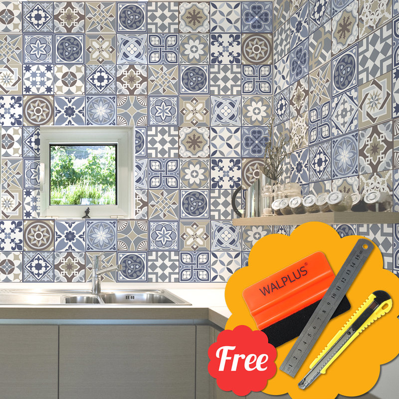 Abstract Tile Decal