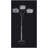 84"H 3-SHADE CRYSTAL INSPIRED ARCH FLOOR LAMP (1 PC/CTN/2.61 Cu Ft/34.63 G.W. lbs)
