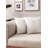Elegant Cushion Cover Set (2 Pieces), White, 16.9 x 16.9 inches | 100% Polyester Fabric, Soft and Durable | Machine Washable, Perfect for Home Décor and Comfort, Ideal for Sofas and Chairs