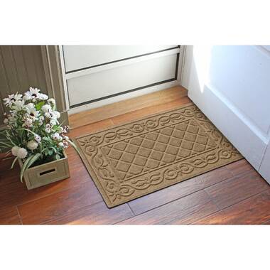 Latitude Run® Premium Indoor Outdoor Mat Rubber Backing Non Slip Super  Absorbent Resist Dirt Entrance Rug & Reviews