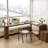Solid Wood L-shaped Desk-1570830942