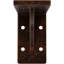 Support en acier vieilli l 2 po x P 6 po x H 3 3/4 po, cuivre antique-64105830-64105828