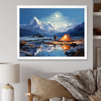 Mountain Camping Solitude 3 - Camping Travel Wall Art