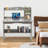 Computer Desk With Bookshelf - 39.37" X 18.9" Desktop Size-650608671