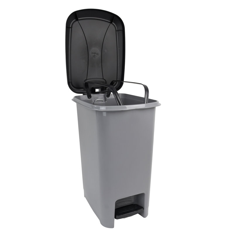 Rebrilliant Plastic Decorative Bin, 40cm H x 32cm W x 23cm D