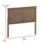 Tête de lit ajustable Culbert Herring-1308721811-1308721808