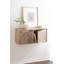 Armoire d'appoint à 2 portes en bois massif Valatie-1164259348