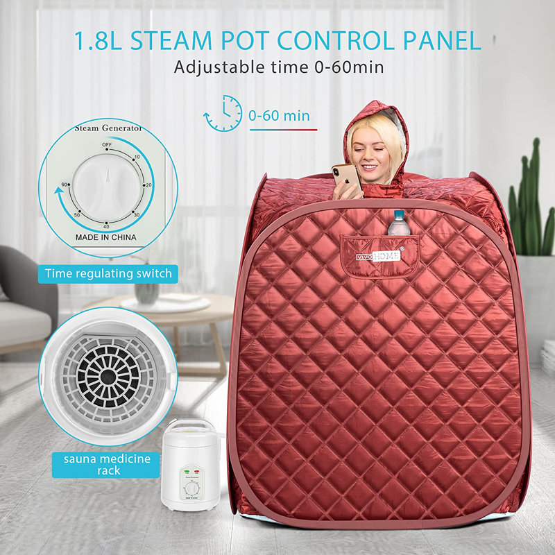 Tente portative personnelle pour sauna à vapeur