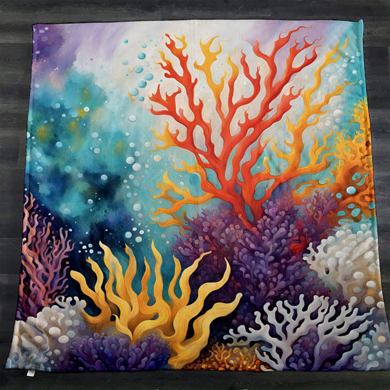 Throw Blanket, 51" W x 60" L
