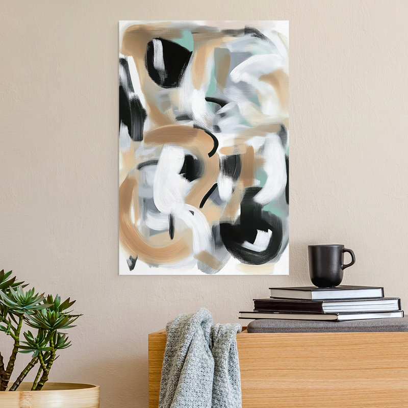 Série ABSTRACT DCCXC III - Impression sur toile seulement - NON CADRE, H 48 po x l 32 po