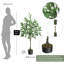 Arbre à eucalyptus artificiel-1972227406