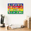 «Alphabet casse-tête» par Erin Clark, art mural sur toile-1705786560