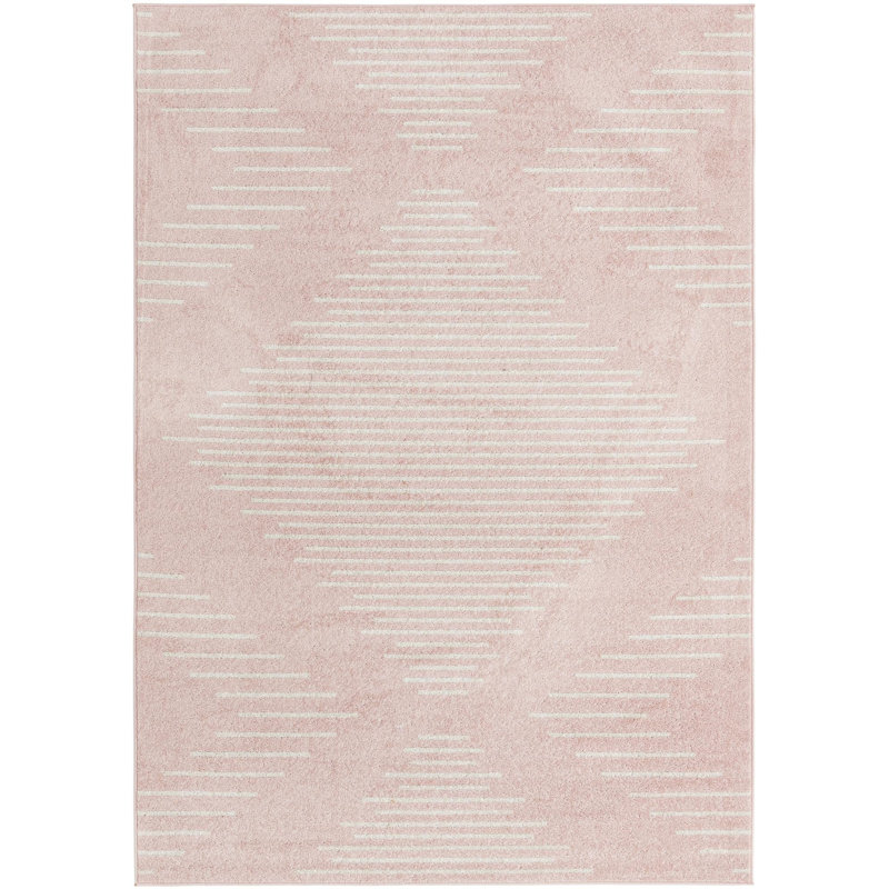 Striped Indoor Rug, Rectangle 7' x 10'