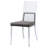 Glendale 19.25'' H Fabric Upholstered Metal Side Chair